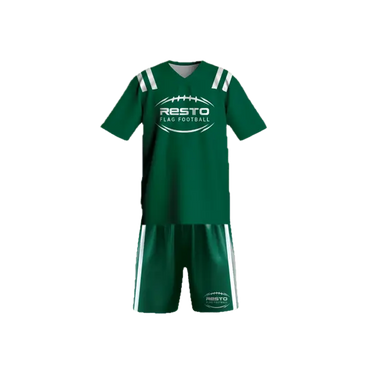 Short Sleeve V-Neck, Yoked Jersey and Shorts
